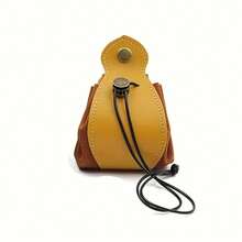 高级复古骰子袋，仿皮抽绳收纳袋，配有便捷的按扣，完美适用于角色扮演游戏和万智牌游戏，PU皮革骰子托盘，珠宝收纳抽绳袋，适合存放角色扮演游戏硬币、棋盘游戏配件、骰子，大容量，方便实用，适用于游戏收纳、骰子游戏、棋盘游戏、卡牌游戏、珠宝收纳、桌面收纳、桌面装饰、赌场、棋室、饮酒游戏、游戏礼品、男士礼品。 - 彩色 - 查看 8