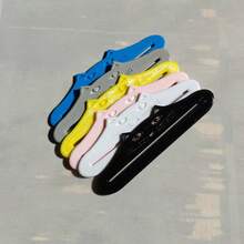 4pcs Cat Food Squeezer Tool, Cat Food Dispenser, Portable Cat-Shaped Paste Squeezer, Ergonomic Handle Design, Durable Plastic Material, Easy To Use And Clean - 4pcs Blue - View 1