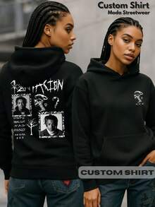 Hoodie Streetwear Trap Singer Tentacionn XXX Biography Rapper Sweatshirt Jahseh Onfroy Hope - Negro - Ver 2