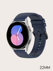 1pc 20mm / 22mm Plain Silicone Quick Release Watch Strap Compatible With Samsung Galaxy Watch 7/6/5/4,/ Vivoactive,Venu Unisex Smartwatch Accessories - Mouldless - View 16