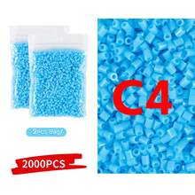2000pcs 2.6mm Mini Fuse Beads Pixel Puzzle Iron Beads Melt Beads DIY High Quality Handmade Gift Educational Toy - 2.6mm Perler Beads - View 9