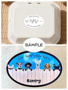 Customized Stickers 120pcs Customizable Pattern Names 1.18/1.57/1.97/2.36/2.76 Inches Custom Stickers And Logo Wedding Birthday Baptism Stickers Design Your Own Stickers Personalized Stickers - Multicolor - View 3