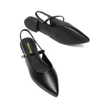 Women Flats - Black - View 9