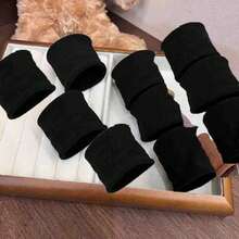 5/10/20/30/40pcs Thick & Wide Seamless Hair Ties, Elastic Hair Ties: Large, Soft, Stretchy Hair Ties - High Elasticity Ponytail Holders, Non-Slip Design, Soft & Comfortable - Basic Hair Ties For All Hairstyles, Women Hair Accessories, Hair Scrunchies Head Accessories Gym Sport Running Outfit Rubber Bands Hair Rope Beauty Home Bedroom Decor - Multicolor - View 9