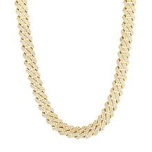 1 chiếc dây chuyền mắt xích Cuban Link lấp lánh, dài 18-24 inch, quà tặng cho Ngày Valentine, Ngày của Cha, các ngày lễ, tiệc tùng. - Vòng cổ - Xem 6