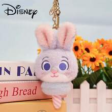 Disney 迪士尼疯狂动物城朱迪·霍普斯和尼克·王尔德毛绒背包挂件，棉花糖系列毛绒玩偶挂件，儿童节日礼物 - 彩色 - 查看 8