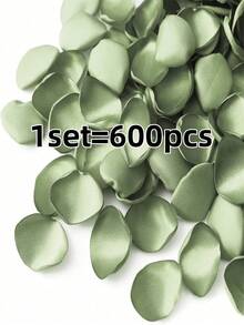 600片人造丝玫瑰花瓣，紫色、白色、红色仿真玫瑰花瓣，适用于婚礼走道、求婚、新娘礼物、派对餐桌装饰 - 600pcs - 查看 13