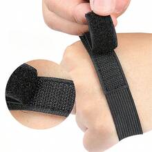 2 piezas Entrenador de manos para voleibol, Pelota de voleibol hueca para entrenamiento de atrapadas, Almohadilla para palma para prevenir fricción, Correa de entrenamiento deportivo - Multicolor - Ver 9