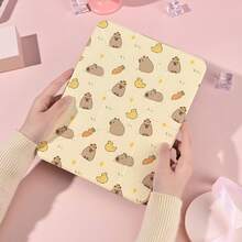 1个带笔槽的多角度磁吸支架保护套，支持自动休眠/唤醒功能，适用于Pro/Air/三星Galaxy A9/S9/S7/S10+/小米Pad 5/6/7等平板电脑。 - 彩色 - 查看 7