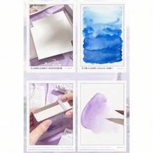 Mini Travel Watercolor Set, Portable Box, Sketch Pad, Pocket Notebook, Watercolor Pad For School & Office - Sets - View 8