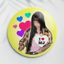 New/Jeans Girl Group Peripheral Badge, Brooch, Charm, Pendant, Collectible Gift For Best Friend - Multicolor - View 8