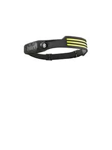 1pc Rechargeable COB Headlamp, Type-C Interface, Wide-Angle Sensor, Waterproof Hands-Free Operation, Multiple Modes, Suitable For Camping, Running, Cycling And Fishing - Black - View 12