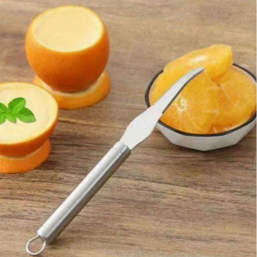 1 pieza Pelador de cítricos, Rallador de cítricos, Pelador de frutas, Utensilio para frutas