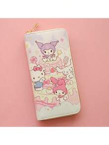 SANRIO 三丽鸥可爱迷你包 动漫卡哇伊钱包 可爱卡通包 我的旋律 肉桂狗 酷洛米 时尚包 圣诞礼物 复活节礼物 - 彩色 - 查看 4