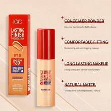 Corrector de cobertura total, acabado natural, resistente al agua y de larga duración, apto para todo tipo de pieles - Multicolor - Ver 6