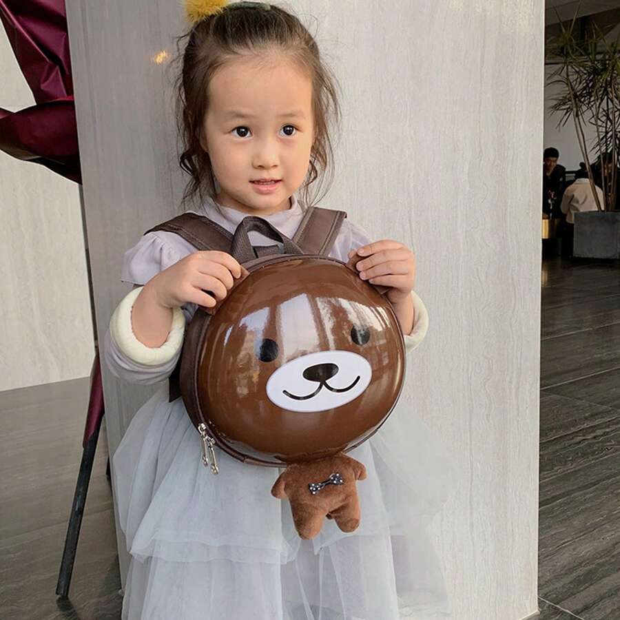 Kids Backpacks - Brown - View 1
