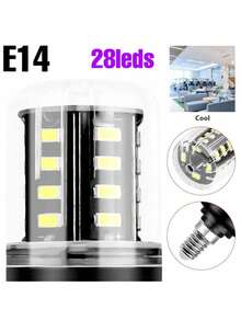 CanLing 20W LED玉米燈泡 E27/E26 嵌入式天花板燈 E14 AC85-265V 5W/7W/9W/12W/15W 適用於居家客廳廚房浴室臥室書房辦公室走廊儲藏室倉庫車庫地下室室內吊燈照明 110V/220V 無閃爍護眼 B22 - (AC85-265V)-LED Corn Light Bulb - 查看 21