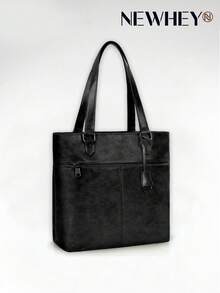 NEWHEY Tote Bag Business Bag For Men Large Capacity Handbag Shoulder Bag 13-Inch PC Compatible Water-Repellent With Zipper Commuting Business Trip Travel - Multicolor - View 10