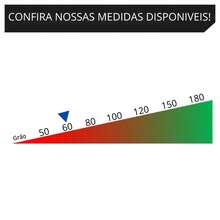 Lixa Grão 60 Massa Madeira Acabamento Profissional | Tigre | 100 Un - Entrada do Brasil (220V) - Visão 2