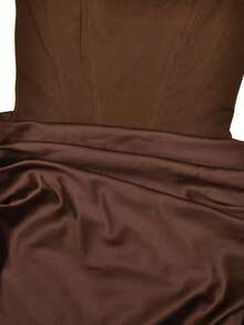 2026 New Arrival Women's Hot-Selling Dress - Sexy Fashion Ruched Waist Sleeveless Cami Bodycon Essential - 咖啡棕 - 查看 9