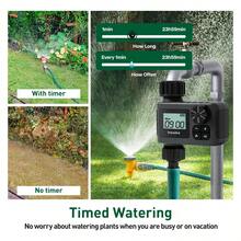 Timer Temporizador De Riego Automático Digital Para Jardín Gris - gris - Ver 6