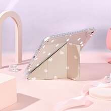 1个带笔槽的多角度磁吸支架保护套，支持自动休眠/唤醒功能，适用于Pro/Air/三星Galaxy A9/S9/S7/S10+/小米Pad 5/6/7等平板电脑。 - 彩色 - 查看 10