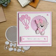 1pc Creative Bear Shaped Cutting Die, Suitable For Scrapbooking, Embossing Templates, Handmade Card Making, Metal Cutting, Gift Card Craft Tools - A - View 5