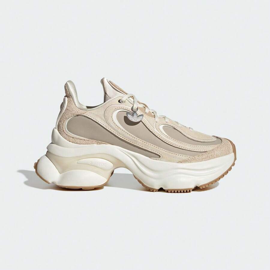 Adidas Originals OZVENUZ W Casual Low-Top Sneakers, Unisex - Beige - View 1