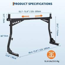 Truck Ladder Rack - 黒 - チェックする 4
