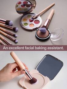 BS-MALL 14pcs High Quality Makeup Brush Set, Including Blush Brush, Eyeshadow Brush, Foundation Brush - Apricot - View 2