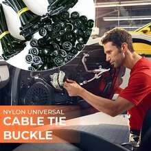 Cable Tie Buckle Fixed Through The Core, Cable Tie Buckle, Fender, Inner Lining, Trunk Buckle 2YIJ - A - View 4