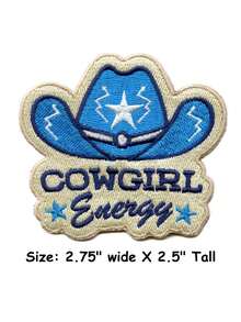 1 pieza Muñeca para parche de estilo sureño y vaquero con bordado para planchar - Multicolor - Ver 11