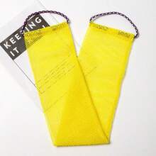 1-5件套非洲网状去角质浴巾，双面软硬去角质，有效身体磨砂，浴室背部按摩器，优质网状材质，便捷绑带设计，浴巾花纹，滋润肌肤，适合日常使用 - 多款式 - 查看 33