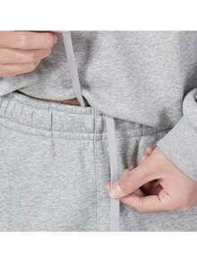 Nike 男褲新款運動加絨保暖休閒長褲 - 灰色 - 查看 5