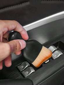 汽车内饰除尘软毛刷，通风口缝隙除尘刷，小型清洁刷细节工具 - A - 查看 7