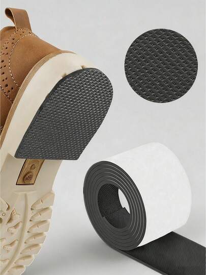 Anti-Slip Quiet Shoe Sole Pads, High Heel Noise Reduction Cushions, Self-Adhesive Shoe Hole Repair Tool Accessories, Creative Gifts