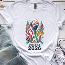 World Cup Shirt, USA Soccer Tee, World Cup 2026 T Shirt - USA World Cup Shirt, Soccer T-Shirt, Soccer Fan Gift Shirt, Sports Apparel - 白色 - 查看 1