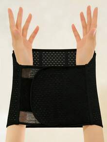 束腰塑身衣收腹提臀带束身衣产后恢复带托腹带 - 黑色 - 查看 5