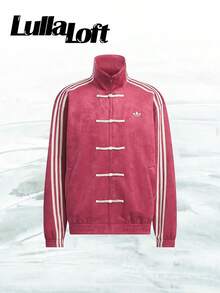 Adidas CTT Chinese Track Top 3.1 Gender Neutral Jacket (Asia Sizing) Collegiate Burgundy-Back To School- Mother's Day Gifts-Father's Day Gift –KR0294 - 學院勃根地酒紅 - 查看 1