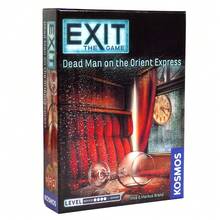 Dead Man On The Orient Express Exit The Game Family-Friendly, Card-Based At-Home Escape Room Experience For 1 To 4 Players - Navy Blue - View 7