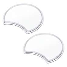 2pcs Transparent Water Tank Lid Cover, Material Coffee Machine Replacement Accessory - White - View 7