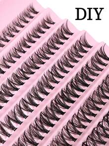 200pcs 30D Faux Mink Lash Extension Kit - Soft & Natural Look, D Curl, 10-16mm Mixed Length, Reusable Self-Adhesive Lashes Suitable For Beginners, Daily, Party, Date, Wedding. Great Holiday Gift - View 7