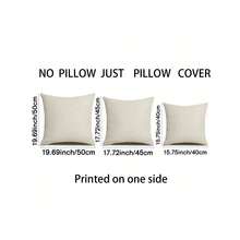 4PCS Happy Easter Pillowcase Black And White Buffalo Check Farmhouse Style Square Pillowcase Easter Bunny/Easter Egg Spring Cushion Cover Single-Sided, Pillow Not Included - Black - View 2