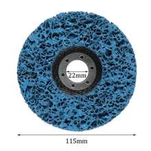 5pcs 115mm Poly Strip Wheel Discs Paint Rust Remove Abrasive Angle Grinder - B - View 4