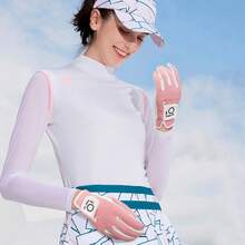 FINGER TEN 1pc Women's Golf Glove Left Hand, Breathable Mesh Material All-Weather Grip, Provides Excellent Feel And Performance, Suitable For Right-Handed Users - Pink - View 7