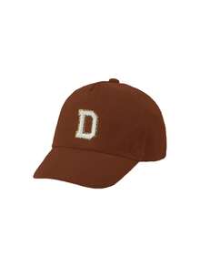 Mũ lưỡi trai in chữ, có thể điều chỉnh kích cỡ, mũ chống nắng cho bé sơ sinh/trẻ nhỏ, mũ thể thao thường ngày, phù hợp cho công chúa nhỏ, bé gái đi du lịch, hoạt động ngoài trời, sử dụng hàng ngày, quà tặng sinh nhật. - Màu nâu - Xem 9