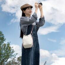 Llano S8 CloudLite Drawstring Camera Bag Universal Drawstring Bag For Mirrorless CCD Holds 1 Camera + 1 Lens Travel Protection Case For X-T30 For R50 For Pocket 3 Cameras - View 10