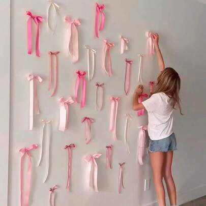 These Multi-Color Ribbon Bow Decorations Are Very Suitable For Weddings, Engagements, Proposals, Birthdays, Anniversaries, Valentine's Day, And Mother's Day Occasions.