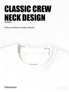 Spring And Summer Casual Women'S Tee With A Easy Crab Print Design, Featuring Short Sleeves And A Round Neck - trắng - Xem 7