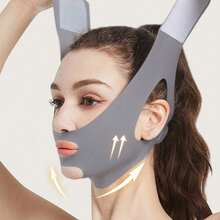 1 Pc Ladies Gray Day & Night Bandage Face Mask, Suitable For Daily Wear - A - View 5